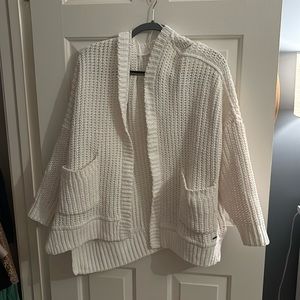 Hollister oversized Fuzzy cardigan
